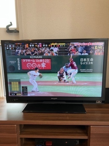 【契約済】AQUOS 32V型ワイドテレビ