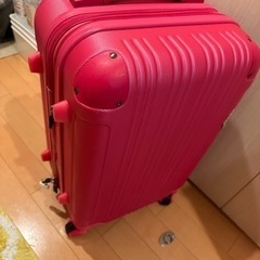 スーツケース（機内持込可）ピンク