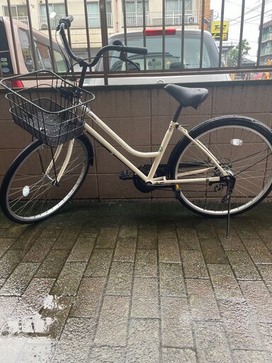 リサイクルショップどりーむ荒田店 No783 エコNo16488X 自転車 シティサイクル 26インチ ギア切り替え付き♪ LEDライト付き♪ ママチャリ 大人気♪ 早い者勝ちです♪