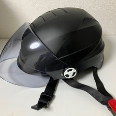 リード工業(LEAD) バイクヘルメット ハーフ シールド付 マ...