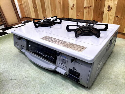 パロマ　LPガス用　IC-N800V-1R　水なし片面焼きグリル　右強火力　ガスコンロ　ガステーブル