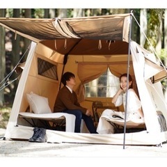 おうちテント　T4-825-BR タンカラー