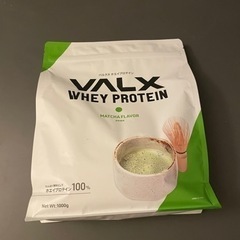 valxのホエイプロテイン（抹茶風味）1kg