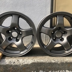 R32 BNR32 GT-R 純正ホイール 2本 ガリ無し