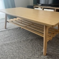 ニトリ[幅90cm] 折りたたみテーブル ラポール