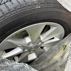 215-60R17 ホイール付き 4本 新車外し