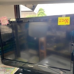 TOSHIBA 液晶テレビ　32A1   32V  リモコンあり...