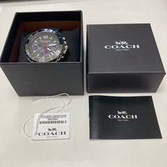 価格調整）美品！COACHダイバーメンズ腕時計！