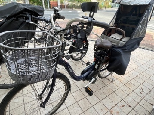 電動自転車　子乗せ付き