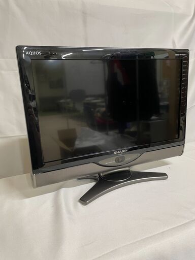 【北見市発】シャープ SHARP 液晶テレビ LC-20DE7-B 2010年製 黒 20型 (E1757wY)