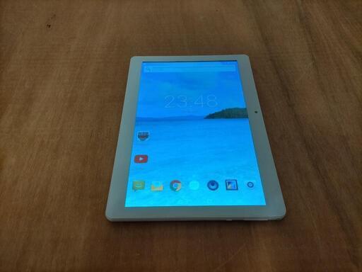 TYD 10.1インチ タブレット シルバー ホワイト TYD-108H 簡易動作のみ確認済み ②