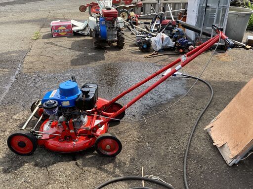 軽トラ貸せます 現物確認歓迎初期不良対応OK 刈刃新品 整備済 自走式 バロネス GM500BF 2サイクル 4馬力 ロータリーモア 草刈機 取説見れる 軽トラ貸せます 現物確認歓迎初期不良対応OK 刈刃新品 整備済