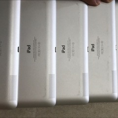 中古iPad 5台セット30619 Apple iPad A1458 MD510J/A シルバー 第4世代 