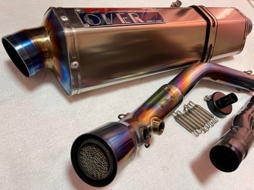 中古】TMAX530 SJ12J用 オーバーレーシング TT-Formula フルチタン