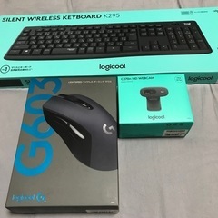 お試し使用のみ✨Logicool K295 G603 C270n