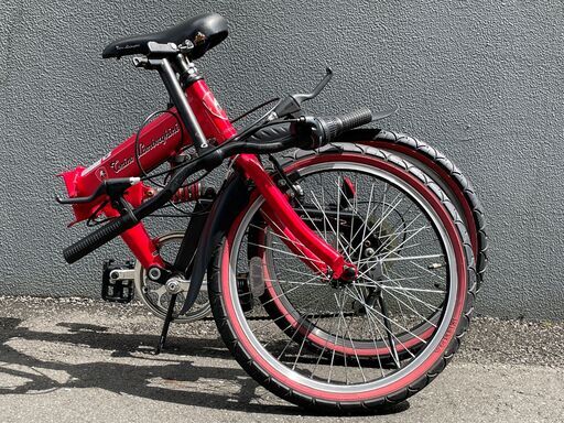 ランボルギーニ折りたたみ自転車 TL FDB20 20インチ 発送可