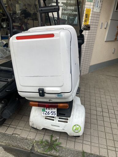 ジャイロキャノピーTA03 4サイクルリアボックス付き現役バイク自賠責