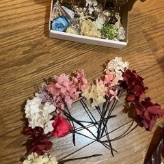 結婚式　髪飾り　お花