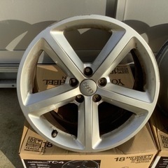 値下げします❗️ロナール製アウディA4 18インチアルミホイール　4本セット‼️