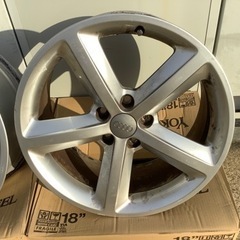 値下げします❗️ロナール製アウディA4 18インチアルミホイール　4本セット‼️