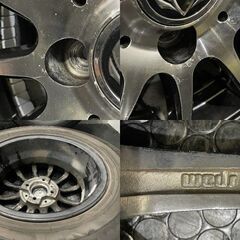 【DUNLOP LEMANS V 185/70R14】夏タイヤ【Weds RiZLEY ライツレー 14インチ 5.5J4HPCD100+42】19年製 バリ溝 ノート等　(VTH735)クレジットカード QRコード決済可能