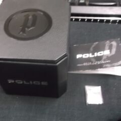 POLICE(ポリス)　　腕時計の金具と外箱と取説 