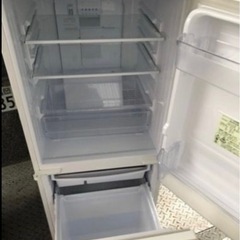 福岡市内配送無料　シャープ　SHARP SJ-14B-W 冷蔵庫　137L :つけかえどっちもドア　　2ドアホワイト