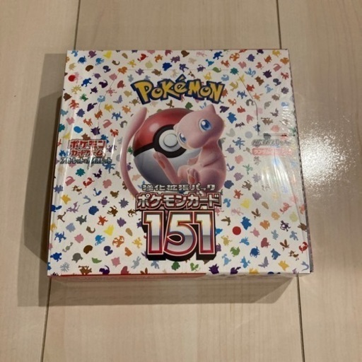 ポケモンカードゲーム 151 強化拡張パック 1BOX  (シュリンク付き)