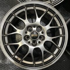 BBS RG714 社外ホイール 17インチ 4本 7.5J5HPCD100+48 インプレッサ 