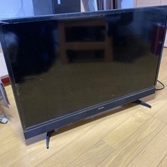 壊れた液晶テレビ32型　リモコン付き