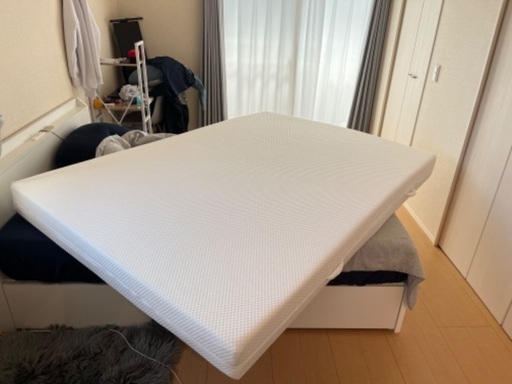 マットレス (フォーム, ダブル) IKEA オービグダ - ベッド
