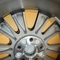 ヴェルファイア　30系後期　ゴールデンアイズ3 専用　アルミホイル　タイヤホイル