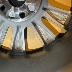 ヴェルファイア　30系後期　ゴールデンアイズ3 専用　アルミホイル　タイヤホイル