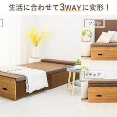 決まりました)アコーディオンペーパーベッド マットレス付き 折り畳み 