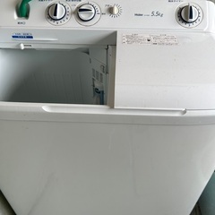 ハイアール　二層式洗濯機　5.5kg