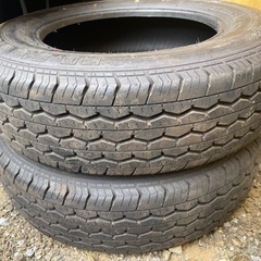 ワ）2021年製 ほぼ新品 BRIDGESTONE ブリヂストン RD-613 STEEL アールディーロクイチサン スチール 195/70R15 106/104L LT サマータイヤ