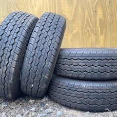 ワ）2021年製 ほぼ新品 BRIDGESTONE ブリヂストン RD-613 STEEL アールディーロクイチサン スチール 195/70R15 106/104L LT サマータイヤ