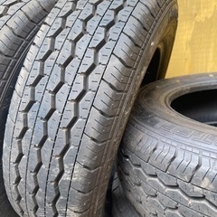 ワ）2021年製 ほぼ新品 BRIDGESTONE ブリヂストン RD-613 STEEL アールディーロクイチサン スチール 195/70R15 106/104L LT サマータイヤ