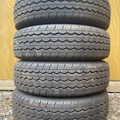 ワ）2021年製 ほぼ新品 BRIDGESTONE ブリヂストン RD-613 STEEL アールディーロクイチサン スチール 195/70R15 106/104L LT サマータイヤ