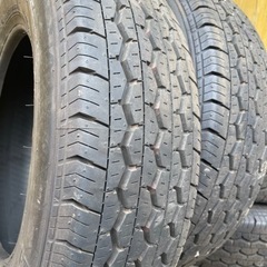 ワ）2021年製 ほぼ新品 BRIDGESTONE ブリヂストン RD-613 STEEL アールディーロクイチサン スチール 195/70R15 106/104L LT サマータイヤ