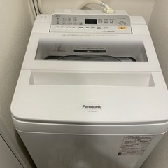 パナソニック洗濯機　NA-FA80H6 2019年製