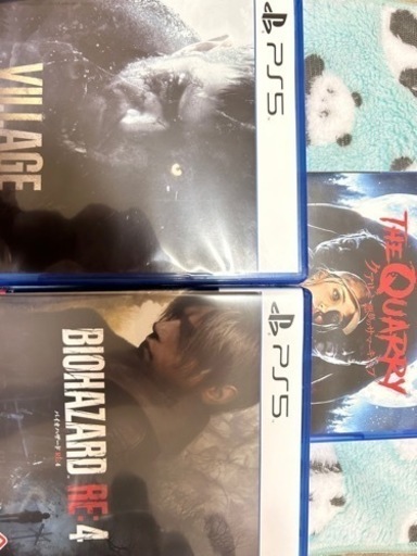 バイオ8 、バイオRE4、クアリー　3つまとめて