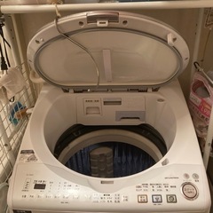 ［お話し中］シャープの乾燥洗濯機です