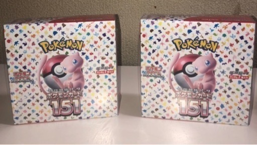 スカーレット＆バイオレット 強化拡張パック ポケモンカード151 BOX 2