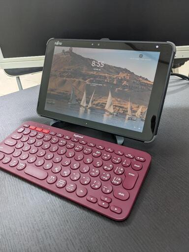 値下げ　windows11タブレットPC　arrows tab fareht2