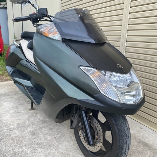 激レアカラー！YAMAHA ヤマハ MAXAM マグザム（CP250）後期型21J ダークグリーニッシュ＆メタリックグレー ほぼノーマル