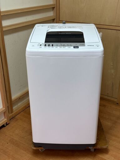 HITACHI  日立  全自動洗濯機    NW-70E   白い約束     2020年   7.0㎏