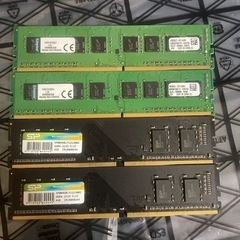 DDR4メモリ4G×4
