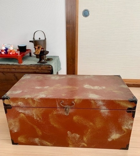 古道具　収納　木箱