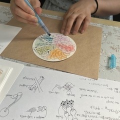 7月15日　ペン画でマインドフルネス　Zentangle®︎クラス - 大田原市